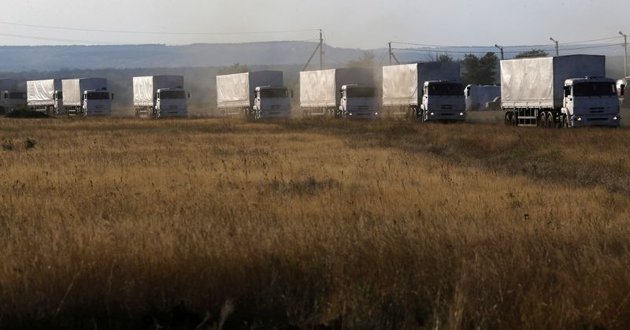 Chuyến hàng viện trợ nhân đạo của Nga đang trên đường tới Ukraine